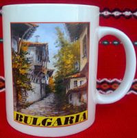 Чаша с изглед от България-II вид
